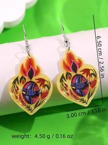 1 Đôi bông tai hình chim hoạt hình màu vàng ánh ngọc trai dễ thương và thời trang, độc đáo, sáng tạo, thích hợp cho đi làm hàng ngày, lễ hội và tiệc tùng. - Nhiều màu - Xem 5