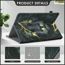 Funda Universal para Tablet de 10 Pulgadas, Funda Protectora para Tablet Android de 10.1 Pulgadas, Funda Protectora para Tablet de 9.6 a 10.5 Pulgadas (Rosa Rojo) - Enchufe tipo A de EE. UU. (110-127 V) - Ver 4