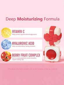 Surprise Gift Box Colorful Lip Balm | Nourishing & Moisturizing, Glossy & Vibrant | Multi-Purpose, Portable & Elegant Packaging | Ideal Romantic Gift For Valentine's Day - Multicolor - View 6