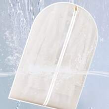 15/10/5pcs Semi Transparent Zipper Clothing Dust Cover, Multifunctional Clothing Storage Bag, Suit Dress Protection Bag, Clothing Classification Storage Bag, Wardrobe Clothing Storage Bag, Clothing Dust Bag, Suitable For Wardrobe Storage - Multicolor - View 9