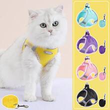 2pcs Dog Harness, Soft Breathable Pet Vest Harness For Small/Medium Dogs And Cats - Multicolor - View 7