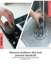 1/10/20pcs High Density Steel Wool Pads, New Generation Kitchen Cleaning Tool, Effectively Removes Stubborn Grease, Popular Sold-Out Item, Durable And Practical Scrubber - 20Pcs - View 7