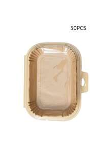 1pc Air Fryer Liners, Thickened Baking Paper, Disposable Oil Absorbing Non-Stick Mat - Multicolor - View 11