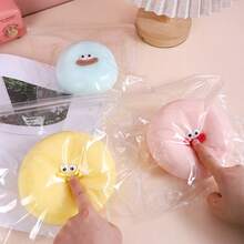 全新超大号慢回弹软绵绵减压玩具，互动解压玩具，送给男友、女友、生日、派对、男孩、女孩的完美礼物 - 彩色 - 查看 4