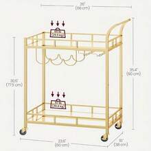 Storage Carts - dorado - Ver 4