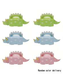 20/6 sztuk 3D pudełko prezentowe z dinozaurem, pudełko na dekoracje imprezowe z motywem dinozaura, odpowiednie na przyjęcia urodzinowe, świąteczne i rodzinne - Wielokolorowe - Zobacz 18