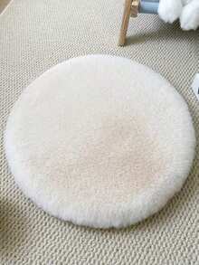 1pc Soft Plush Round Cushion Pad, Even Color, Comfortable Texture. Suitable For Chairs, Pet Blankets, Etc. Can Be Used As Chair Cushion, Office Chair Pad, Seat Cushion, Indoor Decor, Study Supplies, Gaming Chair Pad Or Gaming Chair Cushion. - Multicolor - View 6