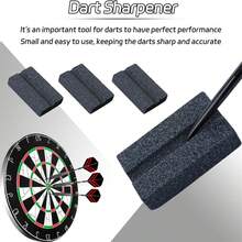 10/4件套V形磨刀石，飞镖磨刀器，易于抛光和去毛刺，持久锋利，飞镖配件 - 彩色 - 查看 11