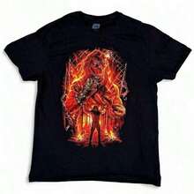 WWE Kane Black Graphic Tee Size Large Short Sleeved Wrestling T-Shirt - màu đen - Xem 1