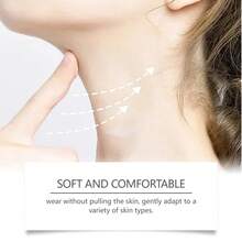 Instant Firming Neck Tape - Lifting Firming Enhance Skin Elasticity Reduce Sagging Skin Fade Fine Lines Anti-Wrinkle Improve Skin's Smoother Invisible Easy Wear - 20 Patches/Box - Neck Tape - View 7