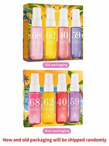 4瓶/5瓶 40毫升/10毫升 巴西系列香氛喷雾，礼盒包装，限量版室内外香氛喷雾，多层次提神香氛，持久自然清新迷人，散发优雅的Janeiro香草、椰子、花果香、柑橘香、木香和海洋香调，适合约会、派对、聚会、旅行、度假、居家、酒店、办公室等多种场合，是馈赠亲朋好友的理想之选。 - 彩色 - 查看 12