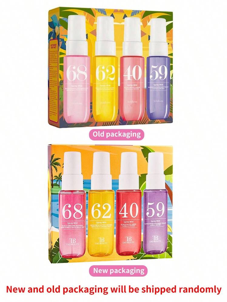 4 Stücke/5 Stücke 40ml/10ml Brasilien Serie Duftnebel, Geschenkbox Verpackung, limitierte Auflage Innen- & Außen Duftnebel, mehrschichtige belebende Düfte, lang anhaltend natürlich frisch & verlockend, entfaltet elegante Janeiro Vanille, Kokosnuss, blumig-fruchtig, Zitrus, holzig & marine Noten, geeignet für Dates, Partys, Zusammenkünfte, Reisen, Urlaub, Zuhause, Hotel, Büro und mehr, ein ideales Geschenk für Familie & Freunde - Verschiedenfarbig - Übersicht 12