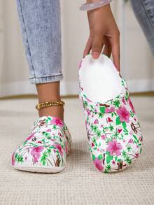 Adjustable Loose Flat Sandals, Suitable For Garden, Casual, Travel, Beach, Closed Toe - Multicolor - View 6