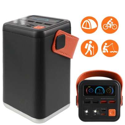 Massive 60000mAh Power Bank With 36W Fast PD & QC3.0 Charging | 4-Port High-Capacity Portable Charger For Extended Outdoor Trips & Device Power