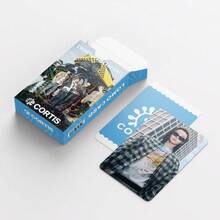 60+32PCS Korean Boy Group Photo Cards Stickers Set - JUHOON JAMES Collectible LOMO Cards, Making It The Perfect Valentine's Day Gift, New Year's Gift, Or A Special Gift For Boys And Girls' Fans. - Multicolor - View 8