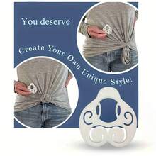 Nueva ropa de mujer de moda: clips de ajuste para ropa de mujer, hermosos clips de botón de ajuste, clips para camisas de mujer - Paquete combinado - Ver 8