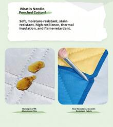 CAMEL CROWN Outdoor Picnic Mat, Camping Tent Thickened Mat Moisture-Proof Mat Flying Chess Children's Spring And Fall Tour Mats - Cartoon Town - View 5