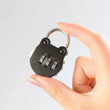 Mini Combination Lock, Portable Travel Security Lock With Resettable 3-Digit Combination - Suitable For Luggage, Backpacks, Gym Lockers, Tool Boxes - Combination Lock - View 7
