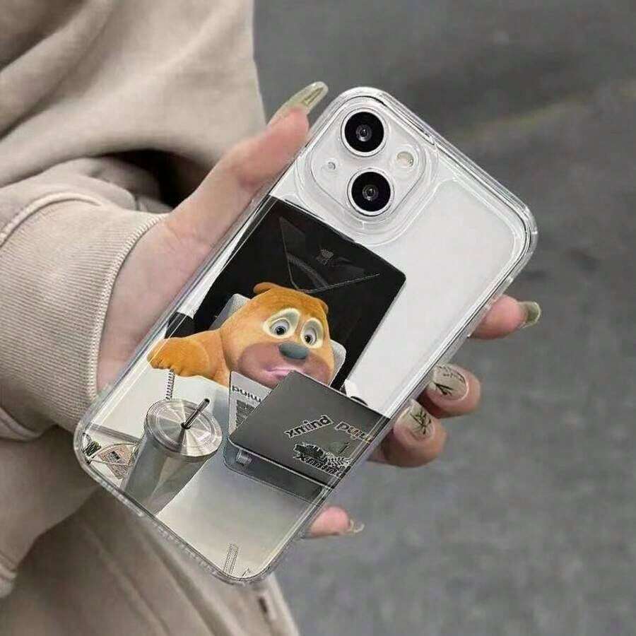 おしゃれなスマホケース 11/12/13/14/15/15pro/15 Plus/15 Promax/7plus/8plus/11pro/12pro/13pro/14pro/11promax/12promax/13promax/14promax/14plus/5 - クリア - チェックする 1