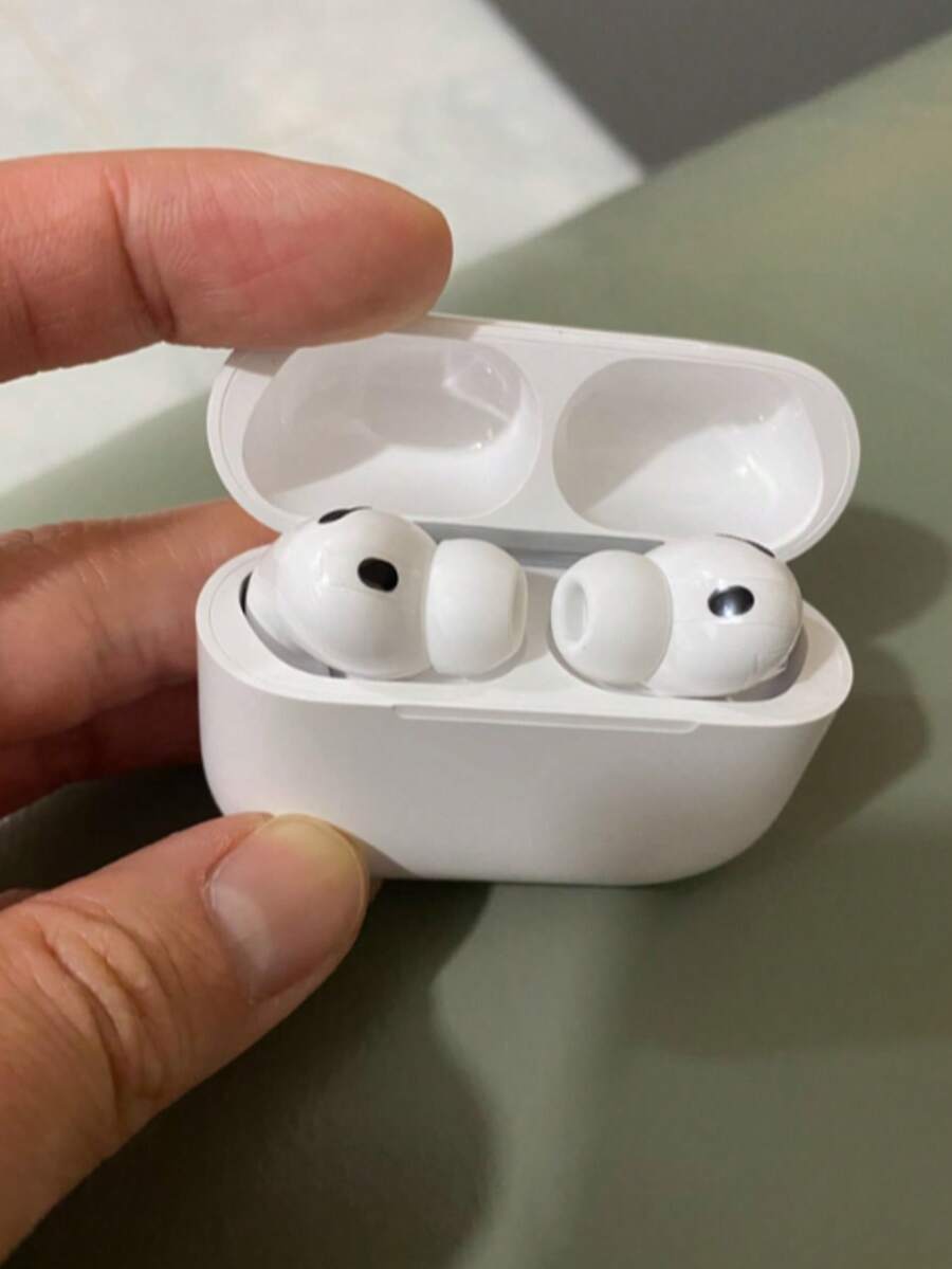 Tai nghe không dây, Tai nghe Bluetooth, Tai nghe nhét tai không dây - Khử tiếng ồn âm thanh nổi, Bluetooth 5.3, Âm thanh độ nét cao, Thời lượng pin cực dài, Lý tưởng cho nghe nhạc, tập thể dục, du lịch, Tương thích với các thiết bị thông minh - trắng - Xem 1