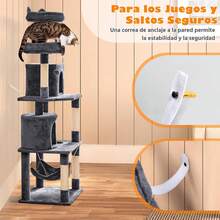 Árboles y casas para gatos - Gris Oscuro - Ver 4