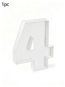 1pc 0-9 Numeric Shaped Tray, Numeric Dessert Tray, DIY Food Tray, 0-9 Fruit Cookie Candy Filling Box, Cupcake Display Stand, Suitable For Wedding Anniversary, Birthday, Graduation, Birthday Party, Family Gathering, Bridal Shower, Handmade - Multicolor - View 27