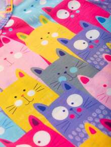 Young Girls Pajamas - Hồng - Xem 4