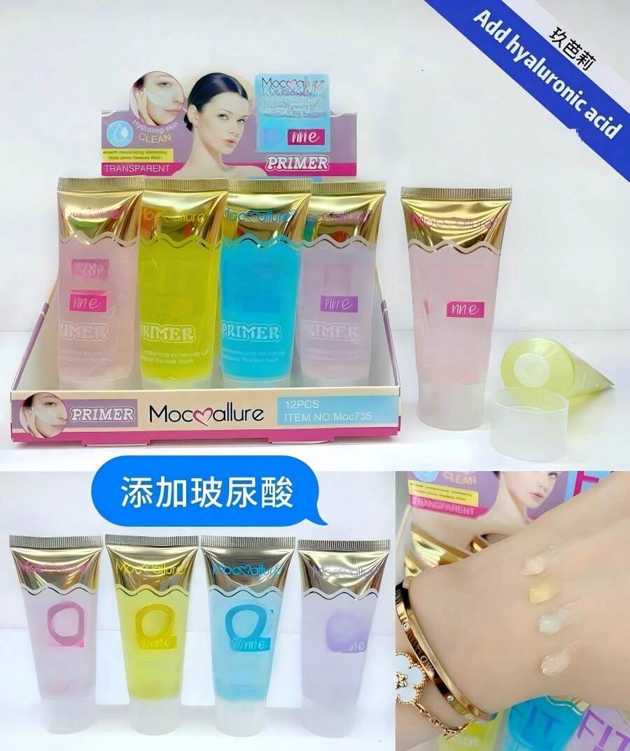 Perfect Makeup Base, Invisible Pore Primer, Oil Control Pre-Makeup Cream Base, Refreshing And Transparent Moisturizing Primer - Multicolor - View 1