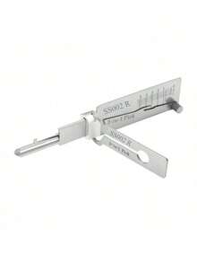 1pc 2-In-1 Emergency Access Tool SS001PRO SS002PRO KW1 KW5 SC1 SC4 R52 M1/MS2 SS002R, Civilian Lock Pick Set, Portable, High Precision Lock Pick Tools - 2in1 - View 9