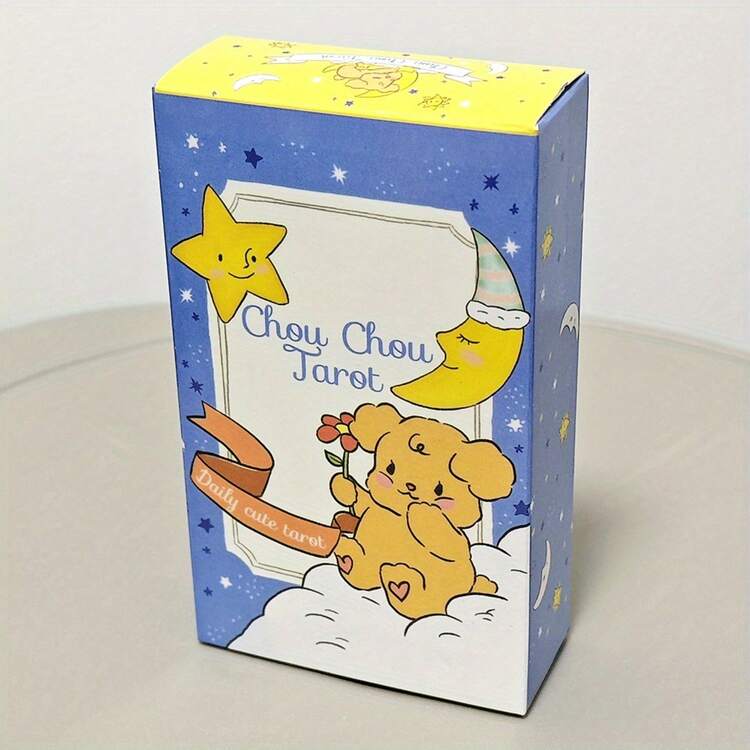 Chouchou Tarot Card Set, 78 Cards, Cute Style, 4.06*2.36 Inches