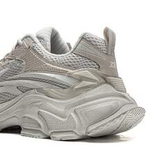 LI-NING STARLIT L2K Men's Chunky Sneakers, Retro Y2K Mesh & Suede Casual Shoes AGLW005 - 礫白灰 - 查看 10