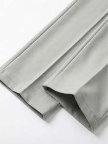 男士休闲裤，浅灰色，日常穿着 - 淺灰色 - 查看 6