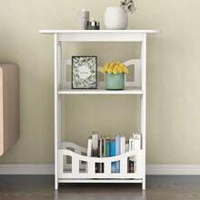 1pc Mini Square Side Table, Creative Minimalist Design, Suitable For Living Room, Bedroom, Bedside, Small Apartment, Nordic Style - Multicolor - View 5