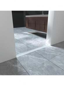 Collapsible Threshold Water Dam Self-Adhesive Shower Barrier Bathroom And Kitchen Stopper, Home Retention System, Waterproof Flow Block Seal Strip Gray 1M - Multicolor - View 7