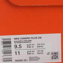 Men's Nike Vomero Plus CM Running Shoes, Low-Top, IM3985-001 - Black - View 6