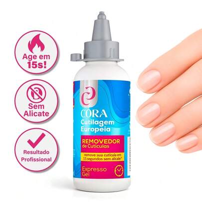 Removedor De Cutículas Expresso Em Gel Sem Alicate 100ml