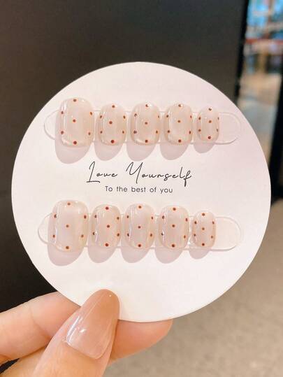 10 st handgjorda, prickiga, utspridda och sporadiska, stjärna, stjärnklar himmelnagel, trycknaglar, höst- och vinternaglar, elliptiska naglar, höstnaglar, trycknaglar, korta trycknaglar, lösnaglar, korta naglar, trycknaglar akryl, handgjorda trycknaglar, avtagbara och återanvändbara