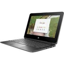 Refurbished - HP Chromebook X360 11 G1 EE 11.6" Touch 4GB 32GB EMMC Celeron® N3350 1.1GHz ChromeOS, Gray - 黑色 - 查看 2
