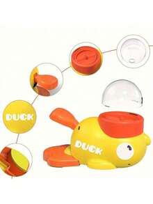 Automatic Pet Feeder Toy In Duck Shape - Interactive Training And Feeding Device, Durable PP Material, Fun Food Dispenser Puzzle, Suitable For Indoor Play And Mental Stimulation - Multicolor - View 12