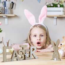 1pc Cute Rose Teddy Bear | Healing Angel Embrace Heart Design Soft Plush Hugging Bear Cartoon Pillow, Photography Prop, Girlfriend Birthday/Valentine's Day Gift - Multicolor - View 5