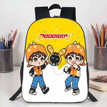 1 chiếc balo họa tiết bong bóng, balo đi học thường ngày unisex, túi đựng văn phòng phẩm và sách giáo khoa, quai đeo có thể điều chỉnh, thiết kế khóa kéo, phù hợp cho học sinh, du lịch ngoài trời hoặc cắm trại. - A - Xem 2