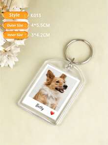 Portachiavi lungo personalizzato con foto e testo, portachiavi in acrilico personalizzato, portachiavi di coppia personalizzato, portachiavi con foto, regalo per la mamma, regalo per il papà, regalo di compleanno, San Valentino, anniversario, regalo per la coppia, festa della mamma, festa del papà, colorato, carino, affascinante - Multicolore - Visualizzare 13