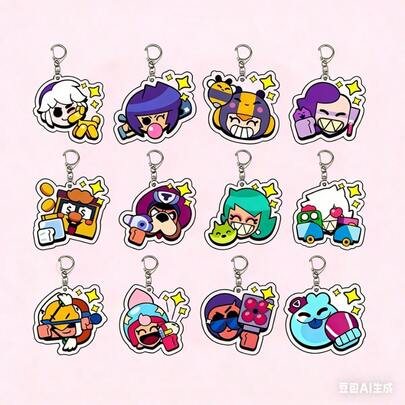 1 buc Stele - Ash - Jeanette - Bonnie - Stele Accesoriu de joc Breloc - Colecție de afișare - Paște - Jucării Stitch Jucării de călătorie Jucării Fidget pentru clasă Mini obiecte Jucării de baie Papetărie de Crăciun Minge anti-stres Cadou de ziua de naștere Cadou pentru studenți Cadou perfect Jucării Jocuri