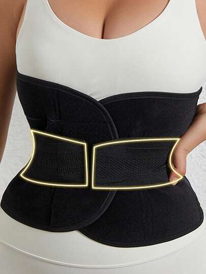 Cinta Modeladora Unissex, Suporte de Cintura Esportivo, Faixa Abdominal Pós-Parto, Cinta Modeladora de Cintura, Modelador Corporal