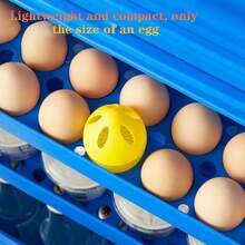 3/4/6/8pcs Deodorizing & Freshening Preservative, Containing Lemon Essential Oil And Limonene. Decompose Or Neutralize Decaying Substances, Effectively Reduce Odor In Sealed Furniture And Appliances (E.G. Refrigerator, Freezer, Etc.). Egg-Shaped Design, Easy To Place. - Lemon Flavor - View 8