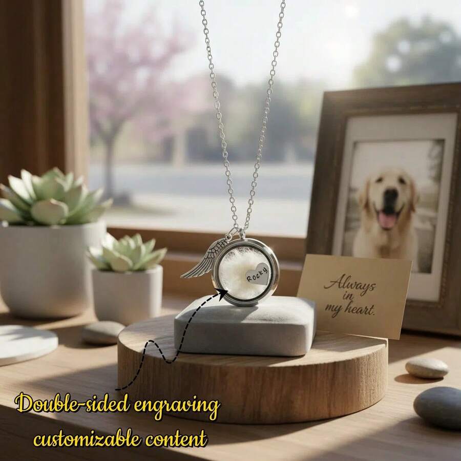 1pc Personalized Pet Name Bracelet, Custom Stainless Steel Round Disc Charm, Adjustable Braided Rope Bracelet For Women, Waterproof Pet Lovers Jewelry Gift - Multicolor - View 1