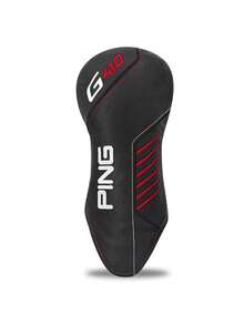 1pc Modern Digital Design Golf Club Head Cover - Vibrant Pattern In Black, Fits Drivers And Hybrids | Premium Gift For Discerning Golfers - Black - View 4