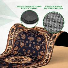 1pc Mouse Pad | Rug Mouse Mat | Water Resistant Desk Mat | Gift For Gamers | Cute Desk Mat | Persian Rug Design Desk Mat - Mouse Pad - View 8