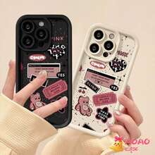 Case Cover For IPhone XR 11 12 13 14 15 16 17 PRO MAX 14 15 16 PLUS Galaxy A03 A04E A05S A07 A10S A11 A12 A13 A14 A15 A17 A20 A23 A26 A30S A32 A34 A35 A50S A51 A52 A54 A55 A71 A72 M34 S20 FE S21 FE S22 ULTRA S23 Fe S23 ULTRA S24 PLUS S24 ULTRA S25 EDGE REDMI A1 A2 A3 A5 8 9A 10C 11A 12C 13C 14C 15 11 Lite 12 Lite 14 15T Pro Poco X3 Nfc X3 Pro X5 Pro X6 Pro X7 PRO M3 M4 F3 F5 F7 PRO F7 Ultra C55 C65 Note 8 Pro 9s 9 Pro 10s 11s 11 Pro 12S 12 Pro 13 Pro 14 Pro 15 Pro Plus Moto G04 G04S G10 G14 G20 G22 G24 G30 G34 G53 G54 G84 E13 E14 Edge 60 PRO Silicone Shockproof Bear Pattern Powder - J1 - 查看 3