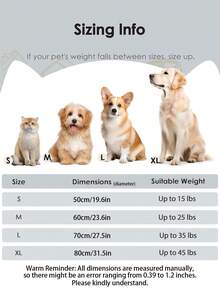 HUITAIYANG 四季矫形狗床，舒适甜甜圈形圆形宠物床，超柔软可水洗，适用于猫狗 - 卡其色 - 查看 2